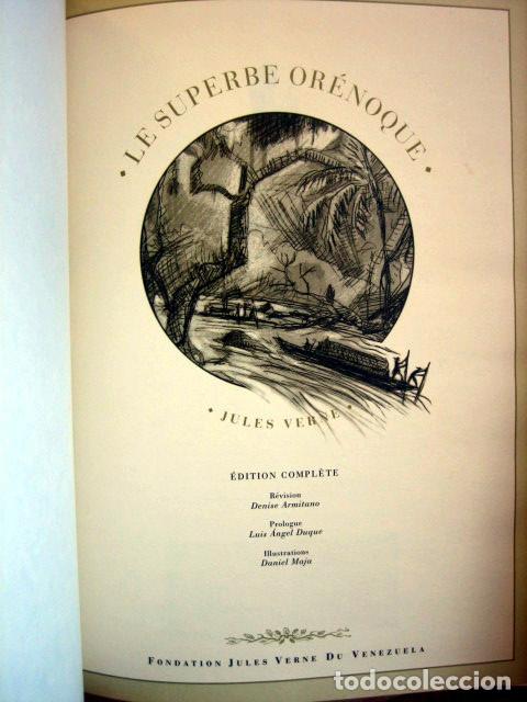 Libros de segunda mano: El soberbio Orinoco. Le superbe Orenoque. Julio Verne. 2 tomos - Foto 7