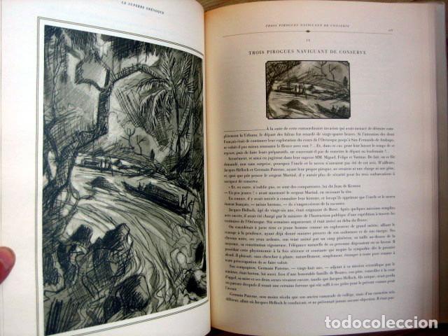 Libros de segunda mano: El soberbio Orinoco. Le superbe Orenoque. Julio Verne. 2 tomos - Foto 8