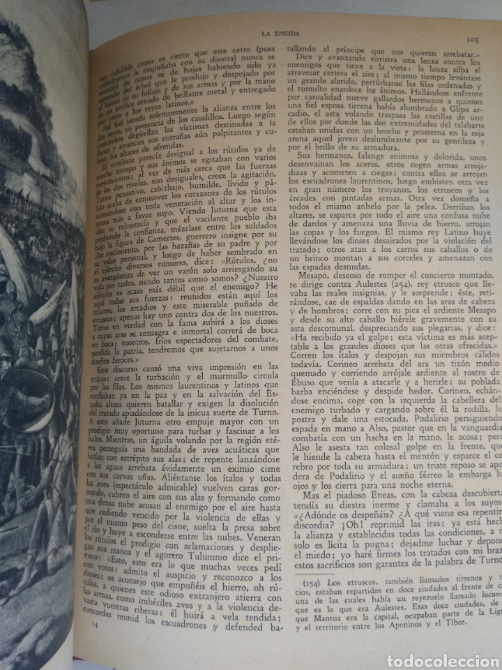 Libros de segunda mano: LA ENEIDA/VIRGILIO/EDICIONES POPULARES IBERIA - Foto 6