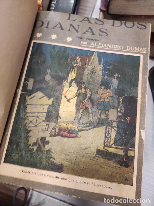Libros de segunda mano: Las dos Dianas - DUMAS, Alexandre Novela ilustrada - Foto 2