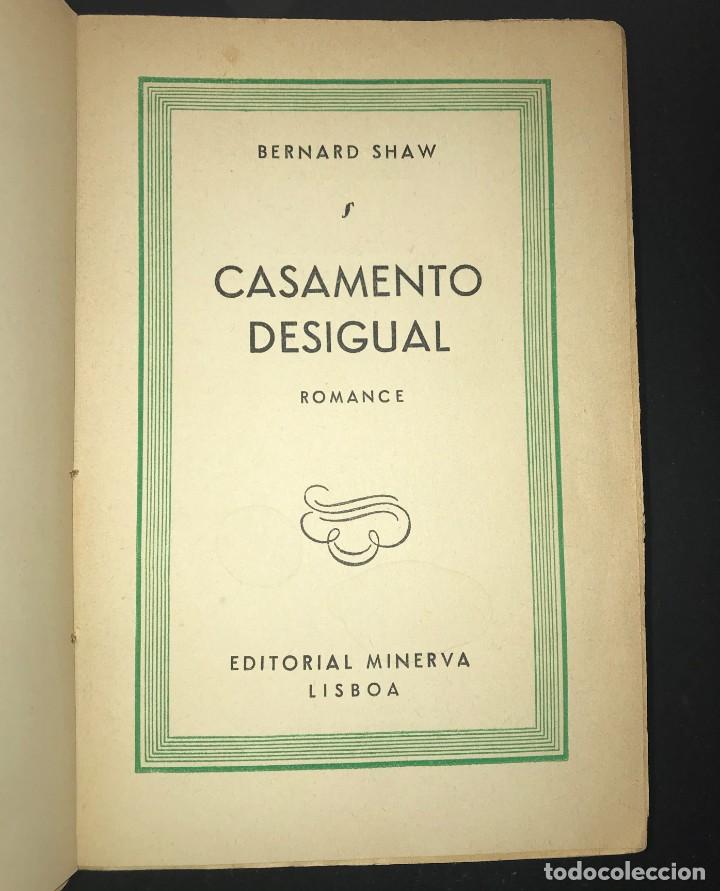 Libros de segunda mano: Casamento desigual de Bernard Shaw - Foto 3