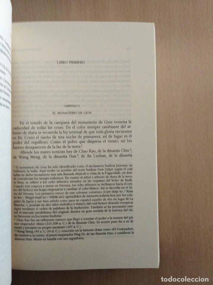 Libros de segunda mano: HEIKE MONOGATARI. Editorial Gredos - Foto 4