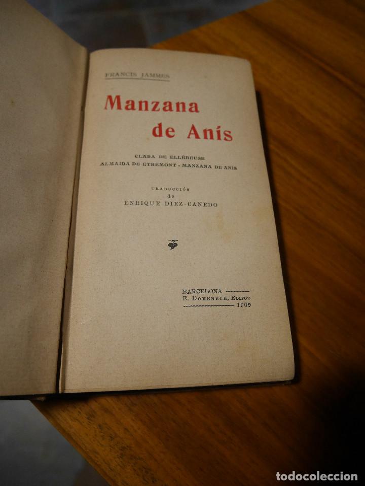 Libros de segunda mano: Manzana de An&iacute;s, Francis Jammes - Foto 2