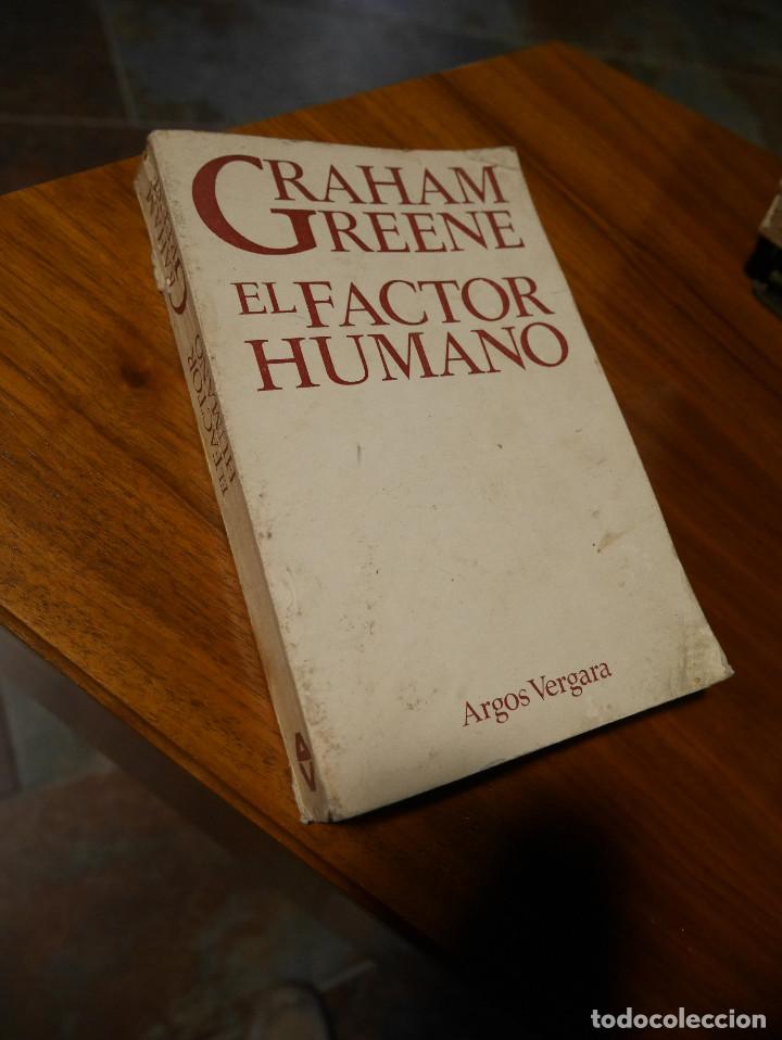 Libros de segunda mano: El Factor Humano, Graham Greene - Foto 1