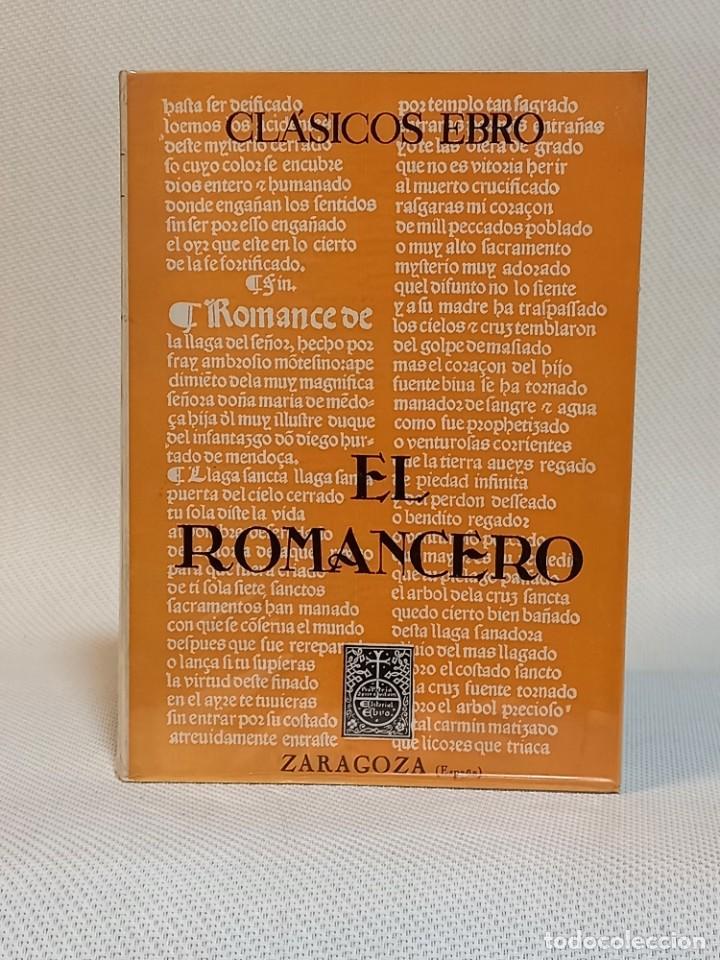 Libros de segunda mano: EL ROMANCERO. CLASICOS EBRO. ZARAGOZA . 1973 - Foto 1
