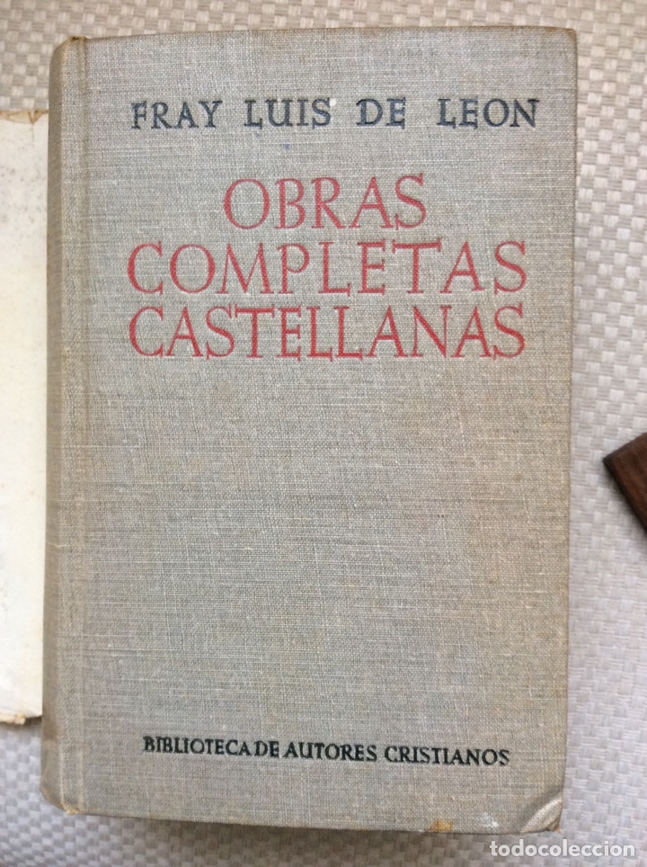 Libros de segunda mano: OBRAS COMPLETAS CASTELLANAS. FRAY LUIS DE LEON. - Foto 3