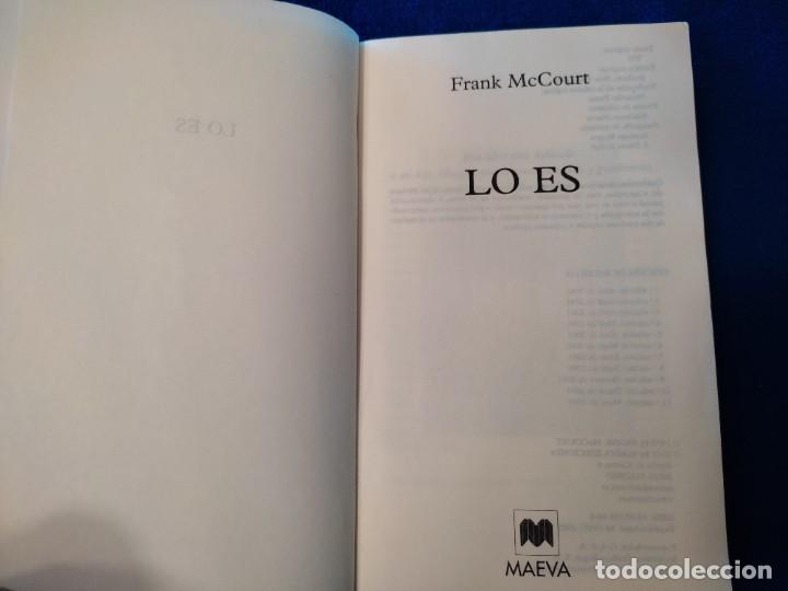 Libros de segunda mano: Lo Es Frank Mc Court Maeva Ediciones 2002 - Foto 4