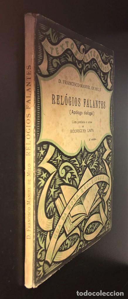 Libros de segunda mano: Rel&oacute;gios falantes de Francisco Manuel de Melo [ed. 1945] - Foto 4