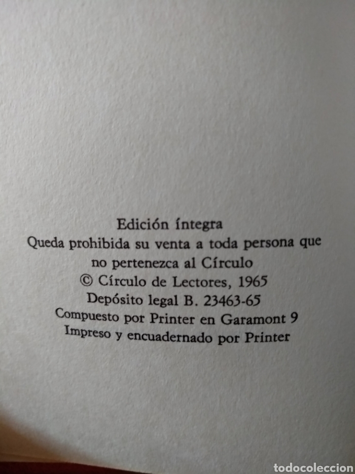 Libros de segunda mano: C1D - NOVELAS EJEMPLARES - MIGUEL DE CERVANTES / 1965 / CIRCULO DE LECTORES - Foto 3