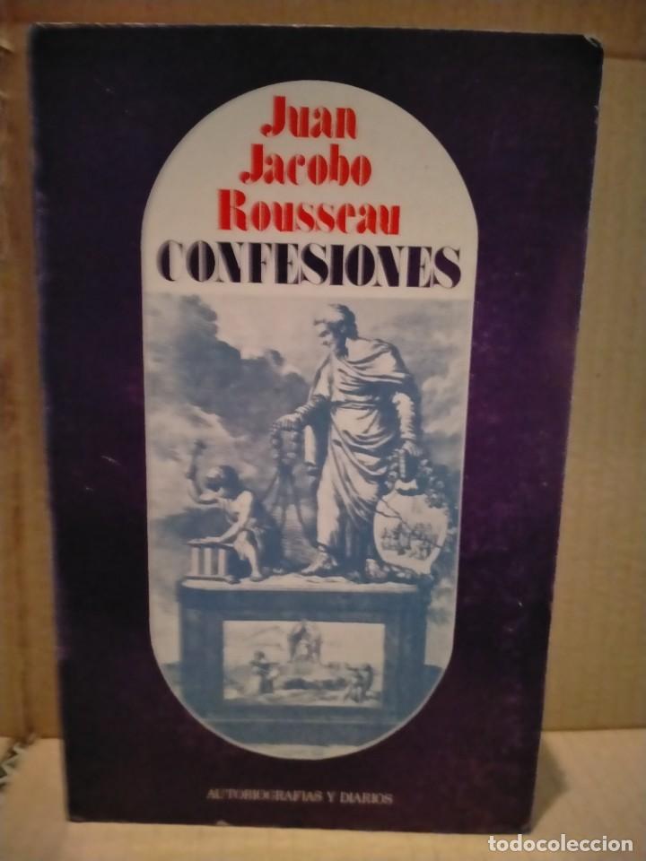 Libros de segunda mano: JUAN JACOBO ROUSSEAU. CONFESIONES .TEBAS - Foto 1