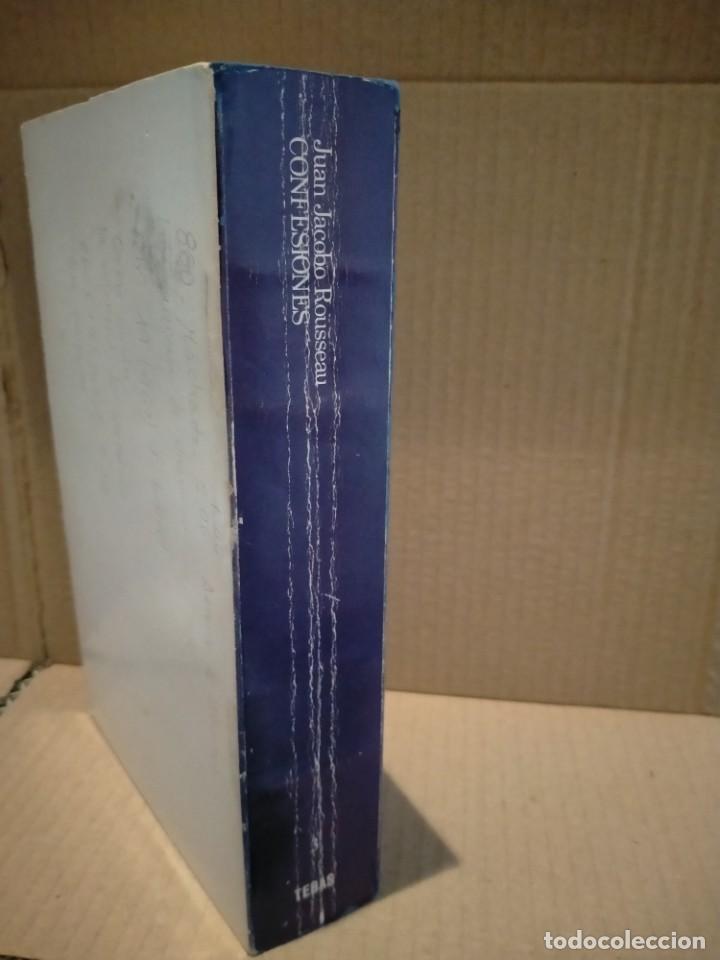 Libros de segunda mano: JUAN JACOBO ROUSSEAU. CONFESIONES .TEBAS - Foto 4