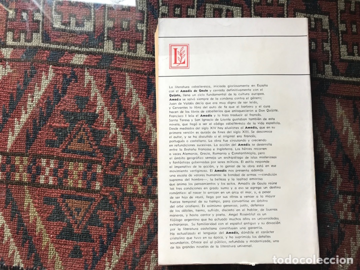Libros de segunda mano: Amad&iacute;s de Gaula. An&oacute;nimo. Losada - Foto 3