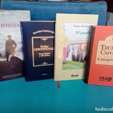 Libros de segunda mano: DOSTOIEVSKI Y TRUMAN CAPOTE, LOTE DE LIBROS DE MAESTROS DE LA NARRATIVA