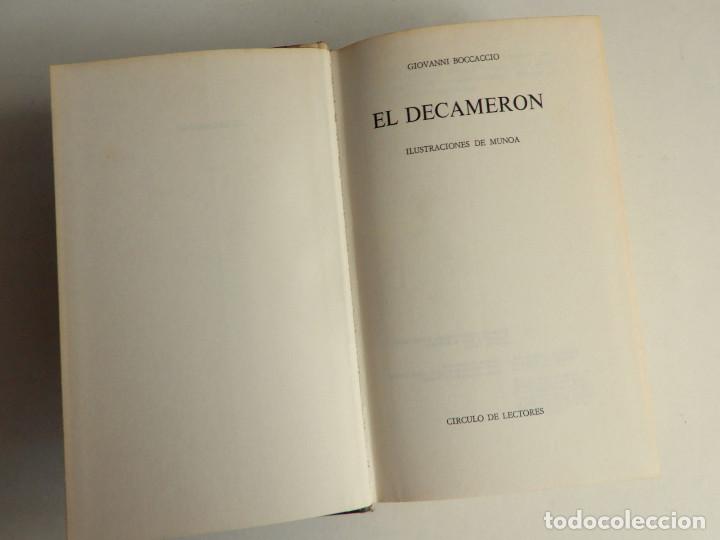 Libros de segunda mano: EL DECAMER&Oacute;N - GIOVANNI BOCCACCIO - C&Iacute;RCULO DE LECTORES - Foto 2