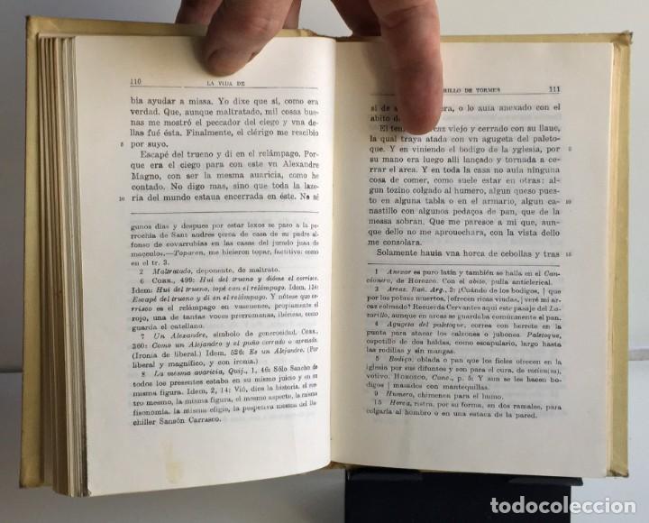Libros de segunda mano: LA VIDA DE LAZARILLO DE TORMES - Foto 6