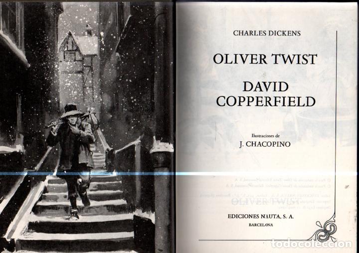 Libros de segunda mano: DICKENS : OLIVER TWIST / DAVID COPPERFIELD (NAUTA, 1971) - Foto 1