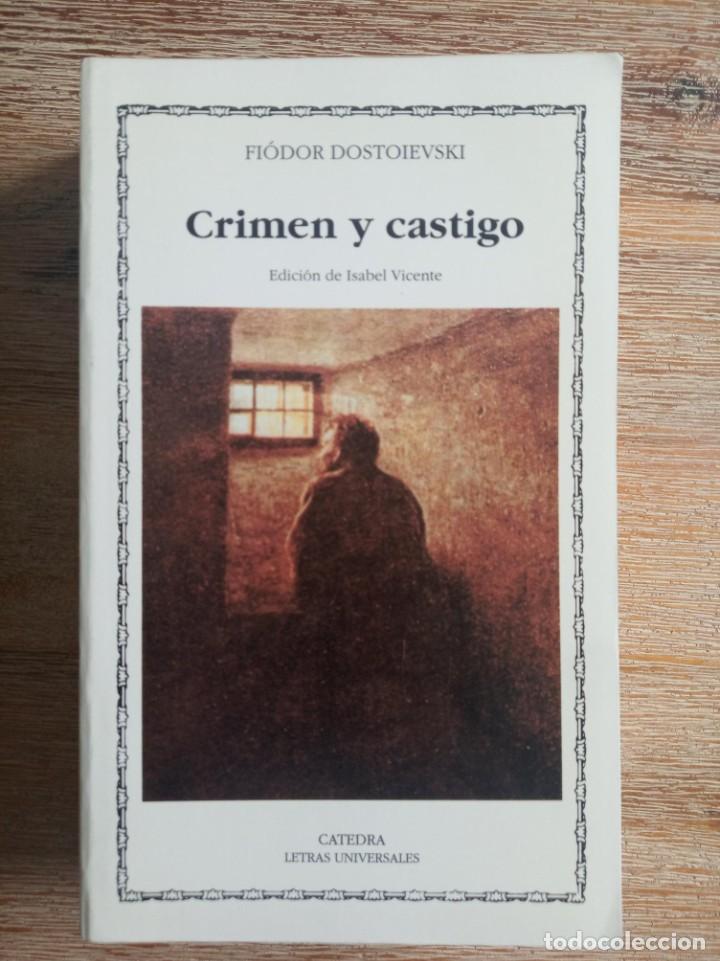 Libros de segunda mano: CRIMEN Y CASTIGO - DOSTOIEVSKI - CATEDRA - Foto 1