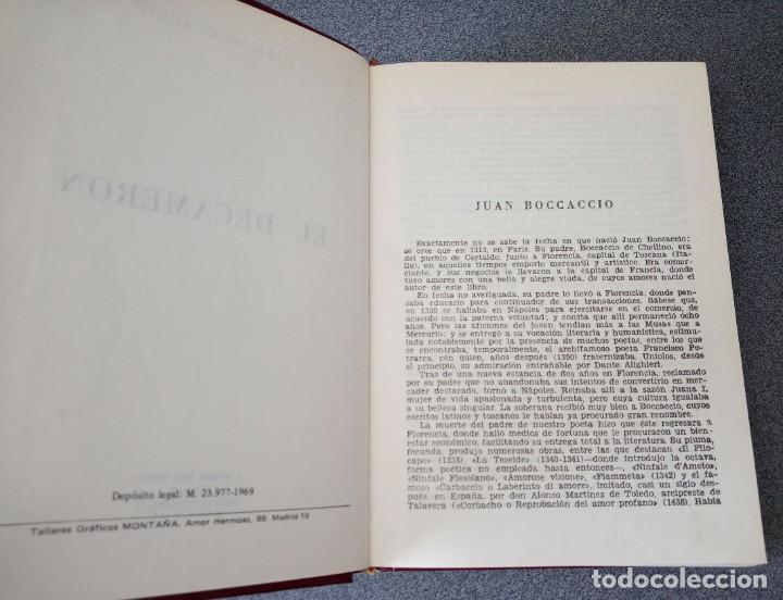 Libros de segunda mano: El Decameron Juan Bocaccio - Foto 5