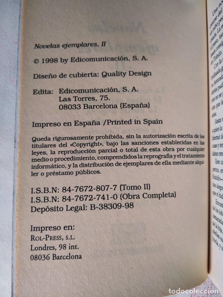 Libros de segunda mano: Novelas ejemplares vol.2 Miguel de Cervantes - Foto 2