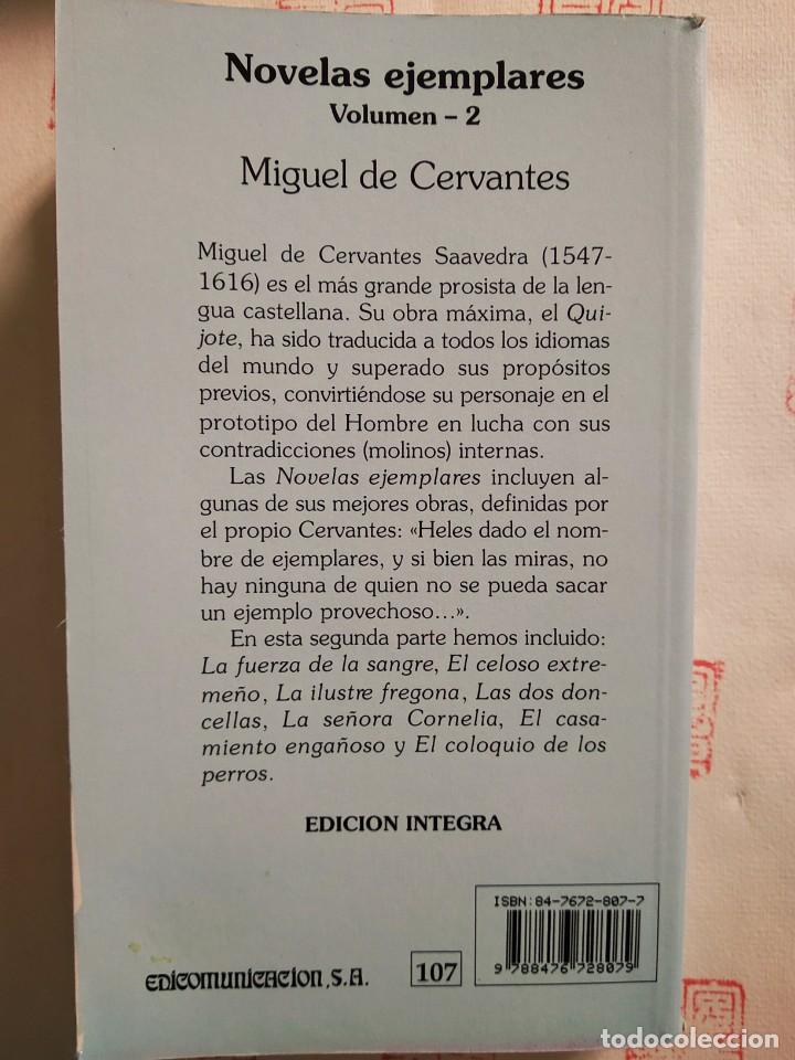Libros de segunda mano: Novelas ejemplares vol.2 Miguel de Cervantes - Foto 4
