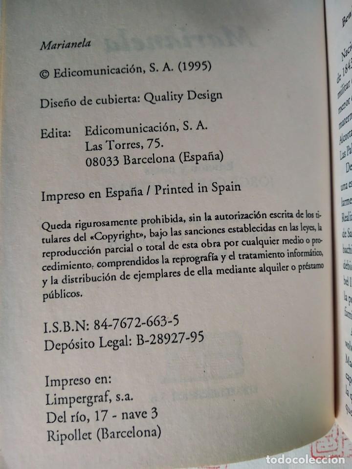 Libros de segunda mano: Marianela. Benito P&eacute;rez Gald&oacute;s - Foto 2