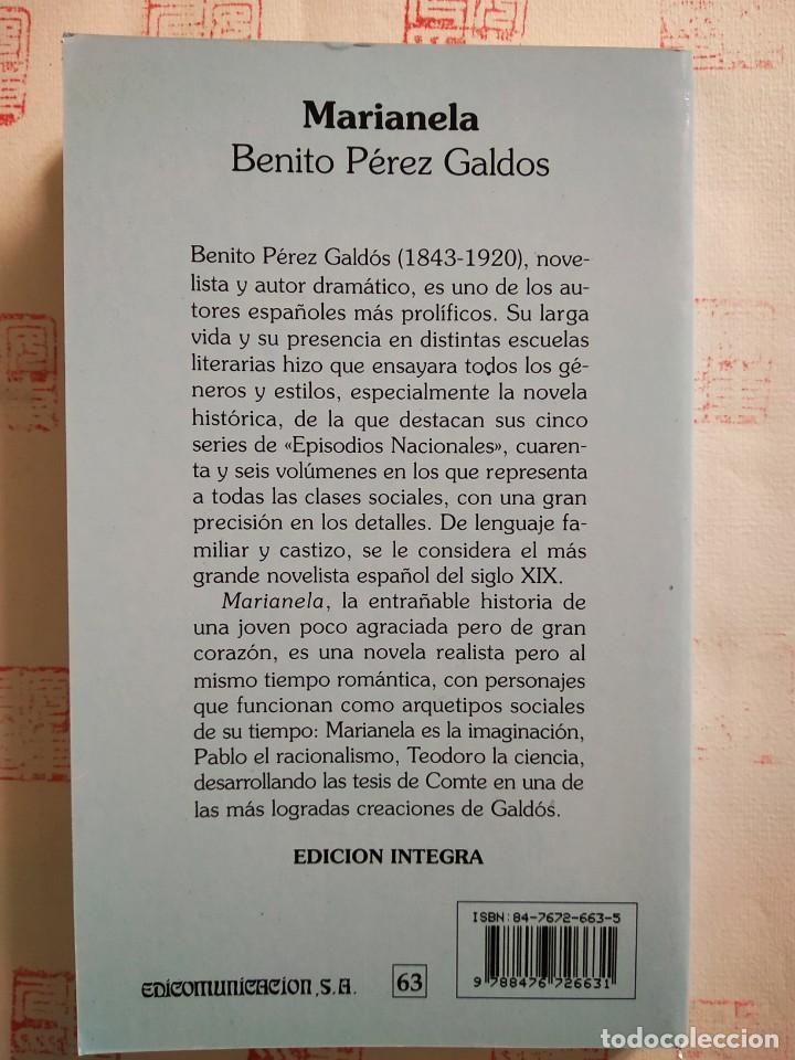 Libros de segunda mano: Marianela. Benito P&eacute;rez Gald&oacute;s - Foto 3
