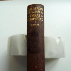 Libros de segunda mano: CALDERÓN DE LA BARCA. OBRAS COMPLETAS. TOMO I. AGUILAR 1951. Lote 366207736