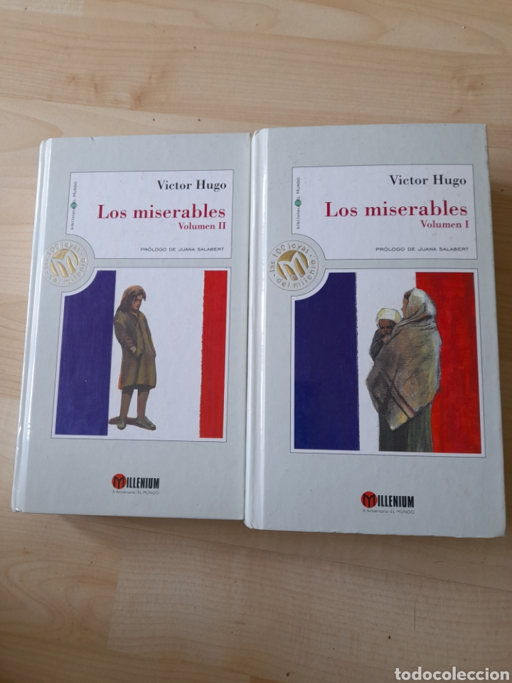 Libros de segunda mano: Los miserables. V&iacute;ctor Hugo. Dos tomos - Foto 6