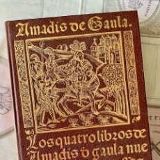 Libros de segunda mano: AMADIS DE GAULA * FACSIMIL EDICION DE 1533 * EDICION LIMITADA DEL CIRCULO DE BIBLIOFILOS EN 1978. Lote 337567233