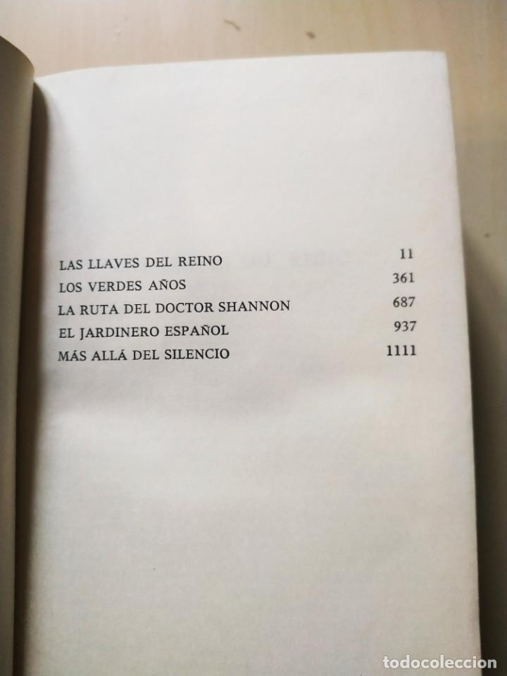 Libros de segunda mano: Obras Completas III. Novelas - A. J. Cronin. Juventud - Foto 4