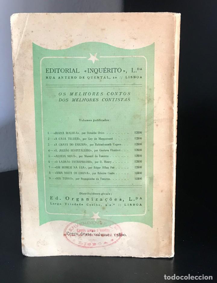 Libros de segunda mano: O Falecido Mattia Pascal de Luigi Pirandello [ed.1945] - Foto 2