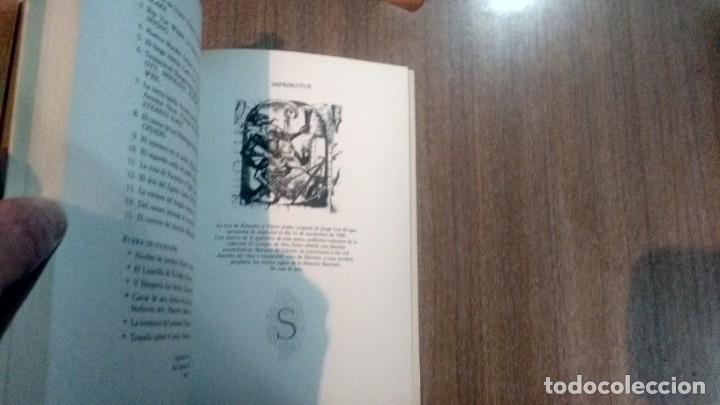 Libros de segunda mano: JORGE LUIS BORGES - LA ROSA DE PARACELSO - Foto 7