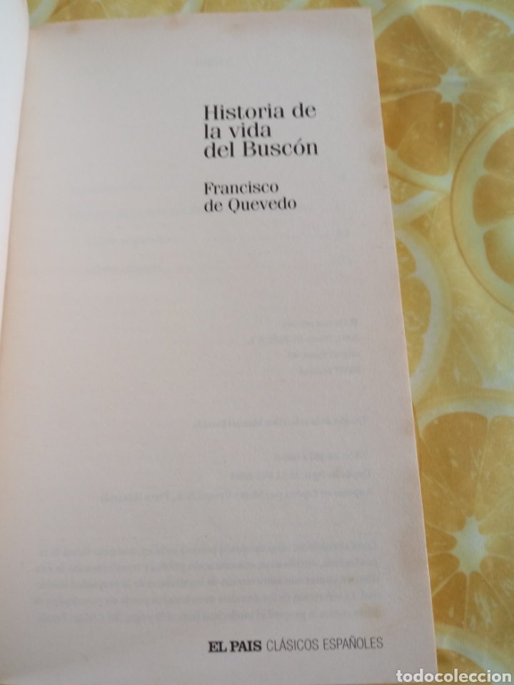 Libros de segunda mano: Historia de la vida del Buscon de Francisco de Quevedo - Foto 2