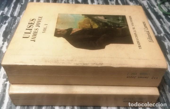 Libros de segunda mano: James Joyce, Ulises, 2 tomos, Lumen, 1979 - Foto 2