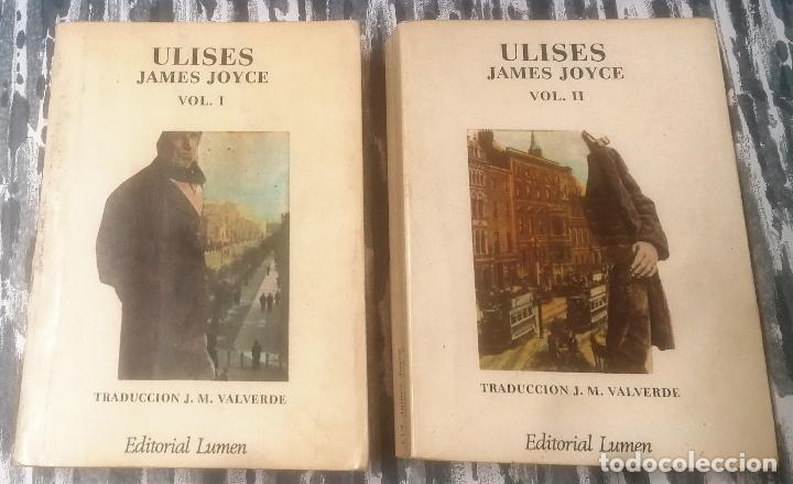 Libros de segunda mano: James Joyce, Ulises, 2 tomos, Lumen, 1979 - Foto 1