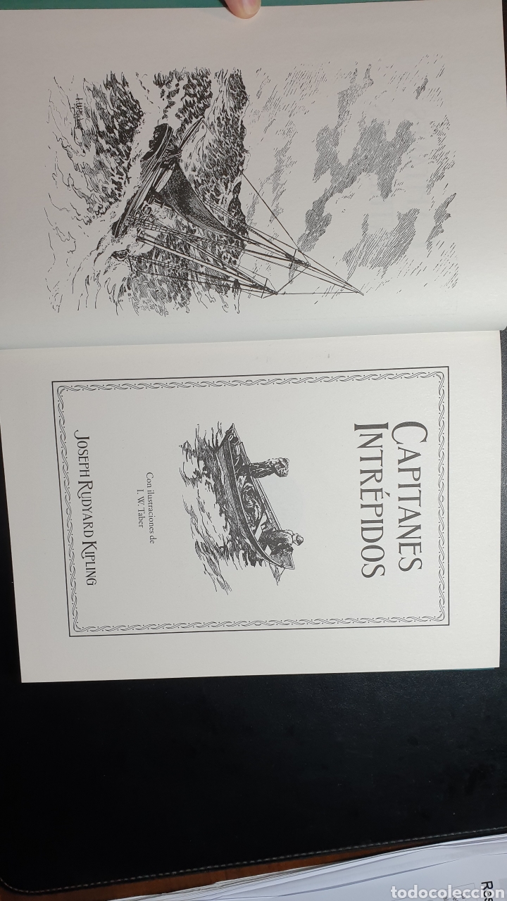 Libros de segunda mano: Rudyard Kipling: Capitanes intr&eacute;pidos. - Foto 2