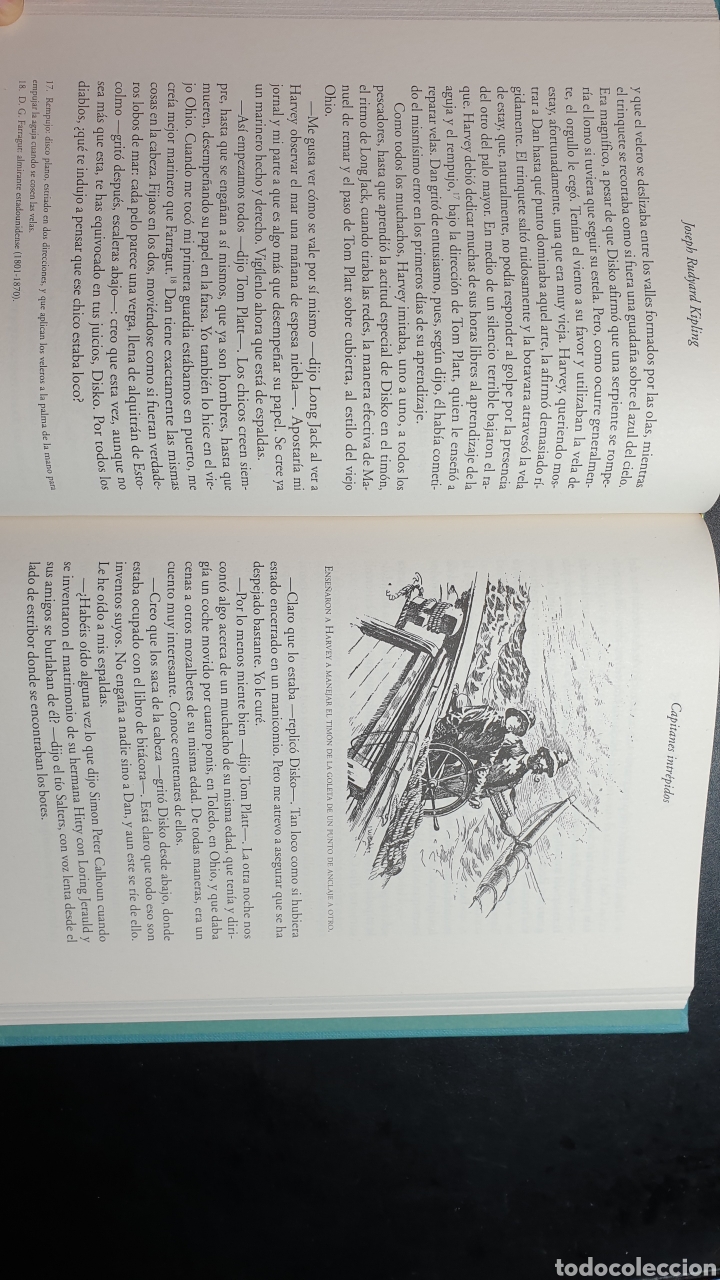 Libros de segunda mano: Rudyard Kipling: Capitanes intr&eacute;pidos. - Foto 3