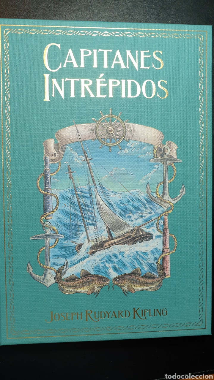 Libros de segunda mano: Rudyard Kipling: Capitanes intr&eacute;pidos. - Foto 1