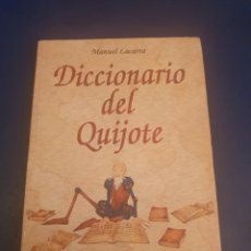 Libros de segunda mano: DICCIONARIO DEL QUIJOTE MANUEL LACARTA ALDERABAN 1994. Lote 341884243