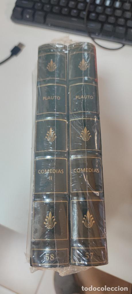 Libros de segunda mano: PLAUTO COMEDIAS GREDOS PRECINTADOS - Foto 1