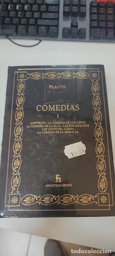 Libros de segunda mano: PLAUTO COMEDIAS GREDOS PRECINTADOS VERSION EN 3 TOMOS BASICA - Foto 1