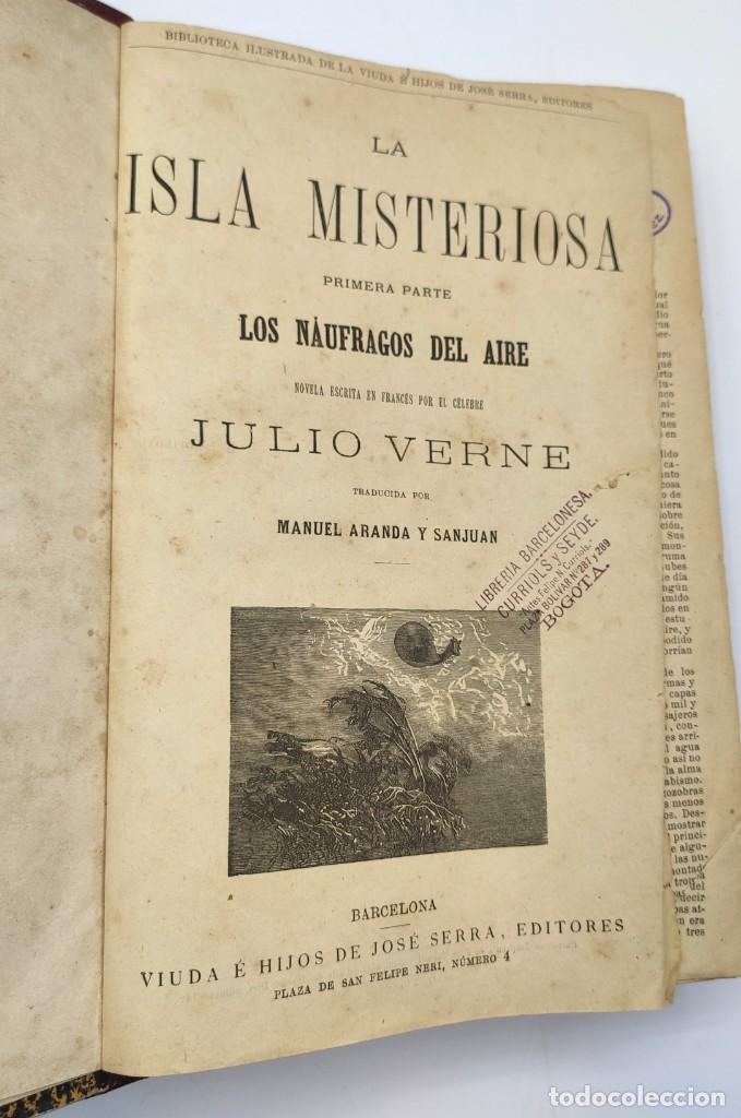 Libros de segunda mano: Obras de Julio Verne, de finales del siglo XIX. - Foto 1