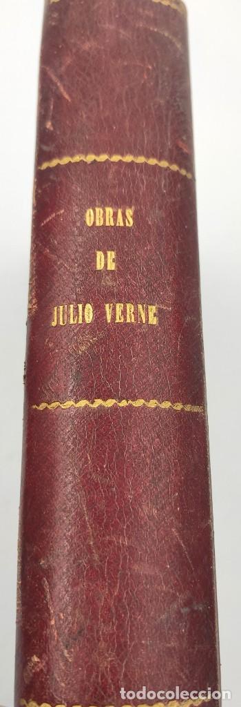 Libros de segunda mano: Obras de Julio Verne, de finales del siglo XIX. - Foto 2