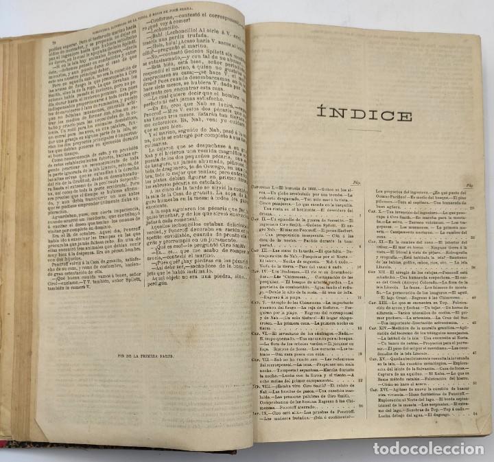 Libros de segunda mano: Obras de Julio Verne, de finales del siglo XIX. - Foto 6