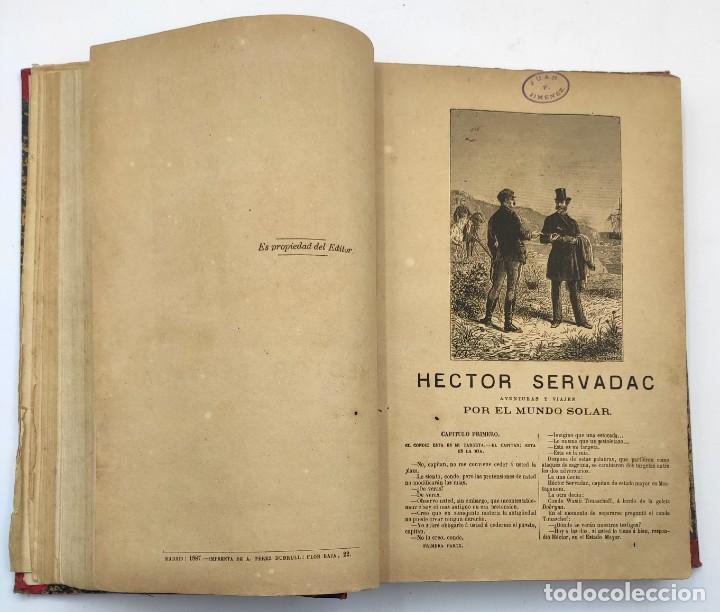 Libros de segunda mano: Obras de Julio Verne, de finales del siglo XIX. - Foto 19