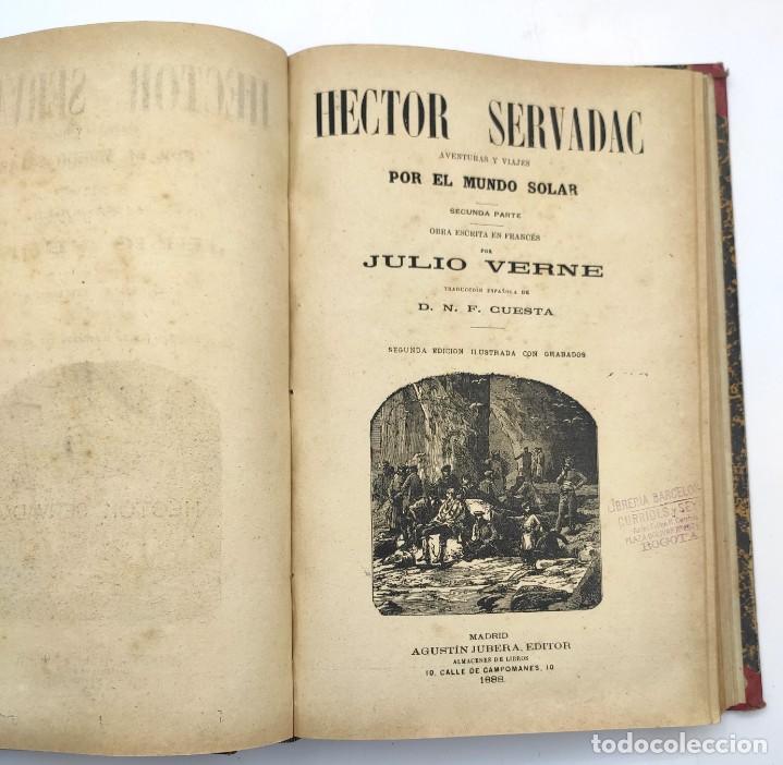 Libros de segunda mano: Obras de Julio Verne, de finales del siglo XIX. - Foto 23