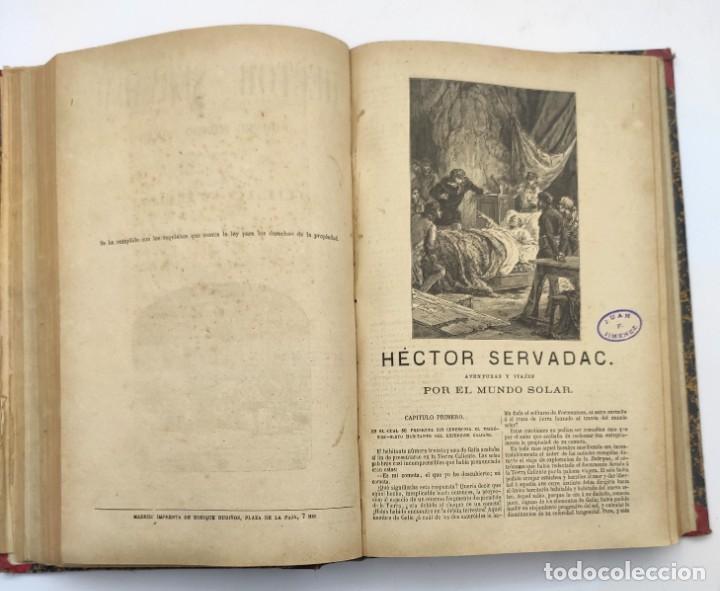 Libros de segunda mano: Obras de Julio Verne, de finales del siglo XIX. - Foto 24