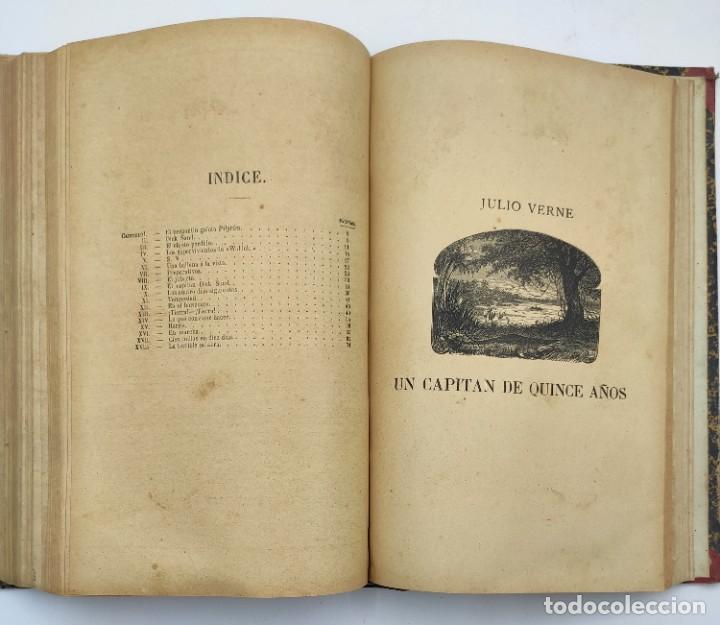 Libros de segunda mano: Obras de Julio Verne, de finales del siglo XIX. - Foto 31