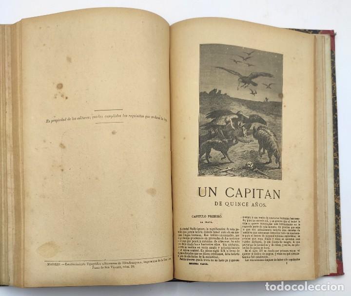 Libros de segunda mano: Obras de Julio Verne, de finales del siglo XIX. - Foto 33