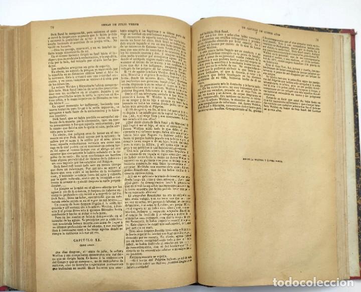 Libros de segunda mano: Obras de Julio Verne, de finales del siglo XIX. - Foto 35